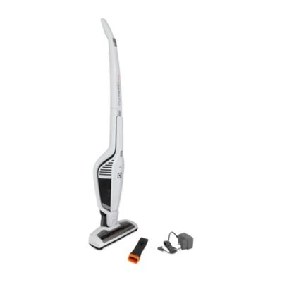 Aspirador de Pó vertical bateria Ergorapido 2 em 1 Electrolux 21min 2 velocidades capacidade 460Ml ERG21 Bivolt Branco